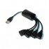 USB-хаб VOLTRONIC USB 2.0 to 4xUSB hydra (YT-HHy4)