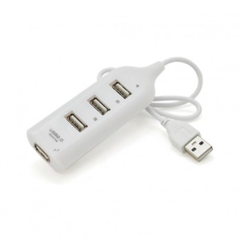 USB-хаб VOLTRONIC USB 2.0 to 4xUSB white (DNS-HUB4-OW)