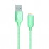Дата кабель USB 2.0 AM to Lightning 1.0m mint ColorWay (CW-CBUL004-MT)