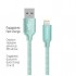 Дата кабель USB 2.0 AM to Lightning 2.0m mint ColorWay (CW-CBUL007-MT)