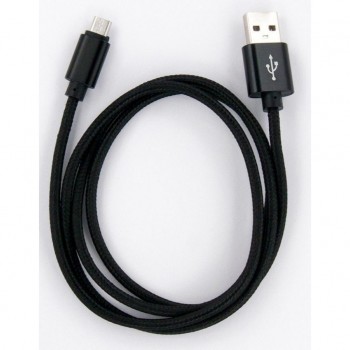 Дата кабель USB 2.0 AM to Micro 5P 1.0m black Dengos (NTK-M-MT-BLACK)