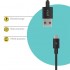 Дата кабель USB 2.0 AM to USB-C 0.2m black Piko (1283126493843)