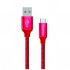 Дата кабель USB 2.0 AM to USB-C 1.0m 2.1А red ColorWay (CW-CBUC003-RD)