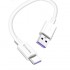 Дата кабель USB 2.0 AM to USB-C 1.0m 5A white ColorWay (CW-CBUC019-WH)