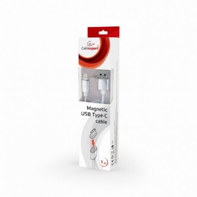 Дата кабель USB 2.0 AM to USB-C 1.0m magnet Cablexpert (CC-USB2-AMUCMM-1M)