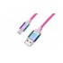 Дата кабель USB 2.0 AM to USB-C 1.0m Premium Rainbow REAL-EL (EL123500050)