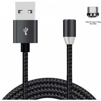 Дата кабель USB 2.0 AM to USB-C 1.2m Magneto black XoKo (SC-355a MGNT-BK)