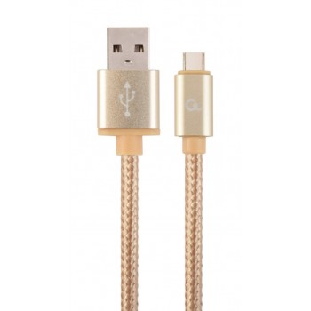 Дата кабель USB 2.0 AM to USB-C 1.8m Cablexpert (CCB-mUSB2B-AMCM-6-G)