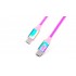 Дата кабель USB-C to USB-C 1.0m Premium Rainbow REAL-EL (EL123500053)