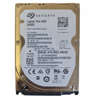 Жорсткий Диск 2.5" SATA 500Gb Seagate Laptop Thin 32MB 7200rpm (ST500LM023)_Refurbished
