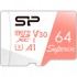 Карта пам'яті 64GB microSDXC class 10 UHS-I U3 V30 A1 Superior Silicon Power (SP064GBSTXDV3V20SP)