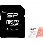 Карта пам'яті 64GB microSDXC class 10 UHS-I U3 V30 A1 Superior Silicon Power (SP064GBSTXDV3V20SP)