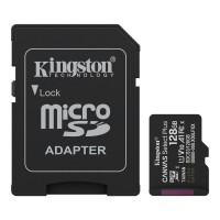 Карта пам'яті Kingston 128GB microSDXC class 10 UHS-I V10 A1 Canvas Select Plus (SDCS3/128GBSP)