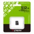 Карта пам'яті Kingston 512GB microSDXC class 10 UHS-I U3 V30 A1 Canvas Select Plus (SDCS3/512GBSP)