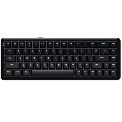 Клавіатура Ajazz AK680 MAX Magnetic Switch RGB USB Black (AK680-WM-B-A)