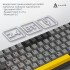 Клавіатура Ajazz AK820 MAX PLUS Daydream Switch RGB Wireless/Blueto (AK820MAX-DD-BGY)