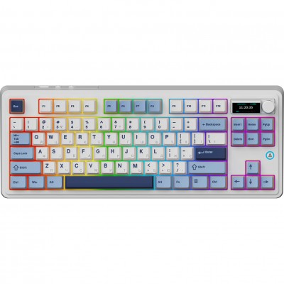 Клавіатура Ajazz AK870 PLUS Murad Switch RGB Wireless/Bluetooth/USB (AK870-MU-BWD)