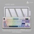 Клавіатура Ajazz AK870 PLUS Murad Switch RGB Wireless/Bluetooth/USB (AK870-MU-BWD)