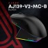 Миша Ajazz AJ139 V2 MC Wireless/Bluetooth/USB Black (AJ139-V2-MC-B)