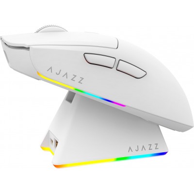 Миша Ajazz AJ139 V2 MC Wireless/Bluetooth/USB White (AJ139-V2-MC-W)
