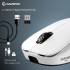 Миша GamePro Asgard Loki Wireless/USB White (GM022W)