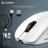 Миша GamePro Asgard Surt Wireless/Bluetooth/USB White (GM017W)