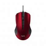 Миша HAVIT HV-MS752 USB Red (6950676286441)