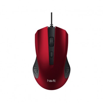 Миша HAVIT HV-MS752 USB Red (6950676286441)