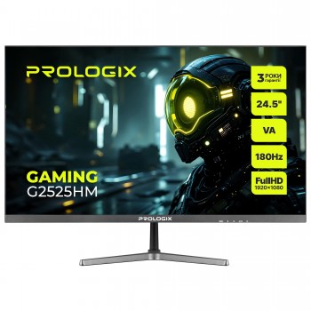 Монітор Prologix Gaming 24.5" G2525HM VA Black 180Hz