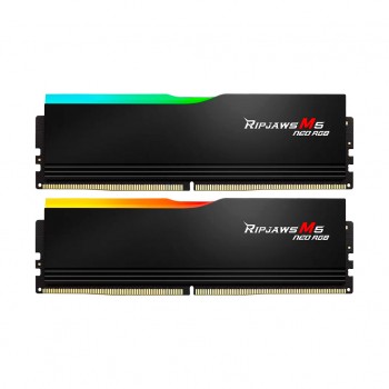 Пам'ять DDR5 64GB (2x32GB) 6000 MHz Ripjaws M5 Neo RGB Mat G.Skill F5-6000J3636F32GX2-RM5NRK