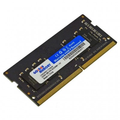 Пам'ять для ноутбука SoDIMM DDR4 8GB 2400 MHz Golden Memory GM24S17S8/8
