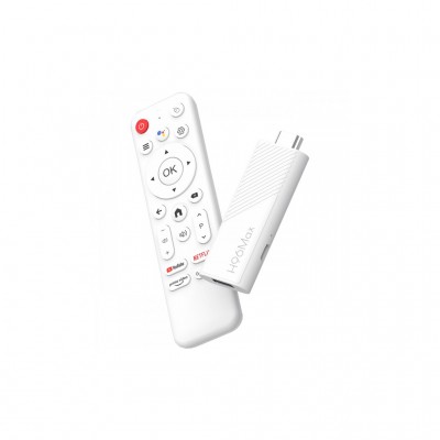 TV Медіаплеєр H96 MAX H313 TV Stick 2/16Gb/ Allwinner H313/ Android 14/ WiFi 2.4G+5G/білий