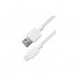 Дата кабель USB 2.0 AM to Lightning 1.0m white Defender (87496)