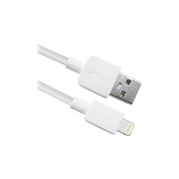Дата кабель USB 2.0 AM to Lightning 1.0m white Defender (87496)