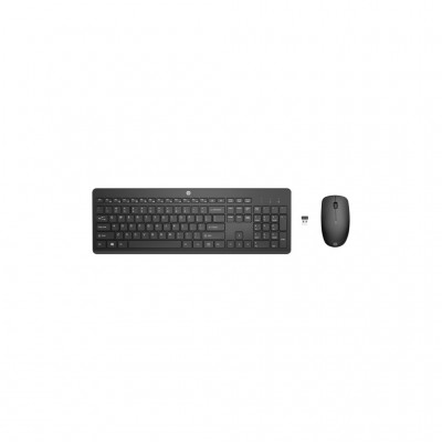 Комплект (клавіатура, миша) HP 235 Combo Wireless UA Black (1Y4D0UT)