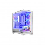 Корпус Modecom VOLCANO STELLAR ARGB MIDI 5x120mm fans WHITE (AT-STELLAR-5F-ARGB-20)