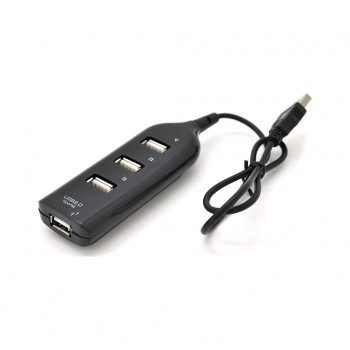 USB-хаб VOLTRONIC USB 2.0 to 4xUSB black (DNS-HUB4-OB)
