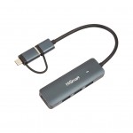 USB-хаб HiSmart USB 3.0 to 4xUSB 3.0 (CA913466)