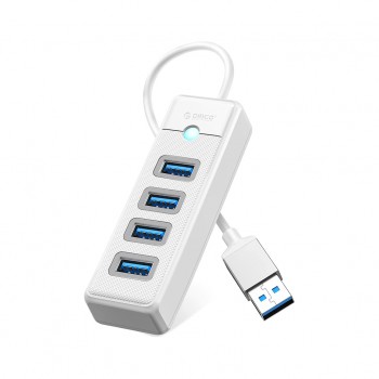 USB-хаб Orico USB 3.0 to 4xUSB 3.0 0.15m white (CA914869)