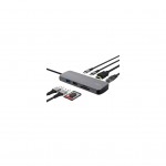 USB-хаб Trust USB-C 8-in1 1xUSB-А 3.2/USB-A 2.0/2xUSB-С/HDMI/Ehe (25672_TRUST)