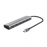 USB-хаб Trust USB-C to 5xUSB-C aluminium 0.1m grey (25136_TRUST)