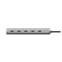 USB-хаб Trust USB-C to 5xUSB-C aluminium 0.1m grey (25136_TRUST)