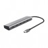 USB-хаб Trust USB-C to 5xUSB-C aluminium 0.1m grey (25136_TRUST)