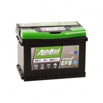 Акумулятор автомобільний AutoPart 60 Ah/12V Galaxy EFB_Start-Stop (ARL060-EFB)