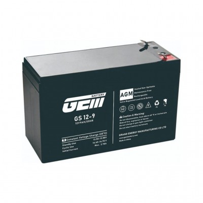 Батарея для ДБЖ GEM GS 12V-9Ah (GS 12-9)