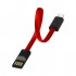 Дата кабель USB 2.0 AM to Lightning 0.22m red ColorWay (CW-CBUL021-RD)