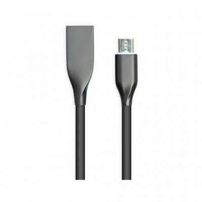Дата кабель USB 2.0 AM to Micro 5P 1.0m black PowerPlant (CA911226)