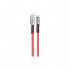 Дата кабель USB 2.0 AM to Micro 5P 1.0m zinc alloy red ColorWay (CW-CBUM011-RD)