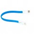 Дата кабель USB 2.0 AM to USB-C 0.18m blue Extradigital (KBU1787)