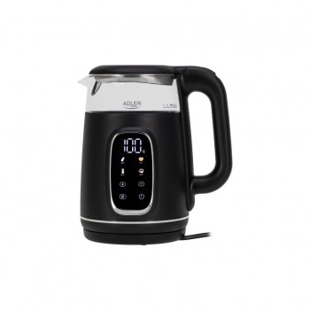 Електрочайник Adler AD 1305 black silver